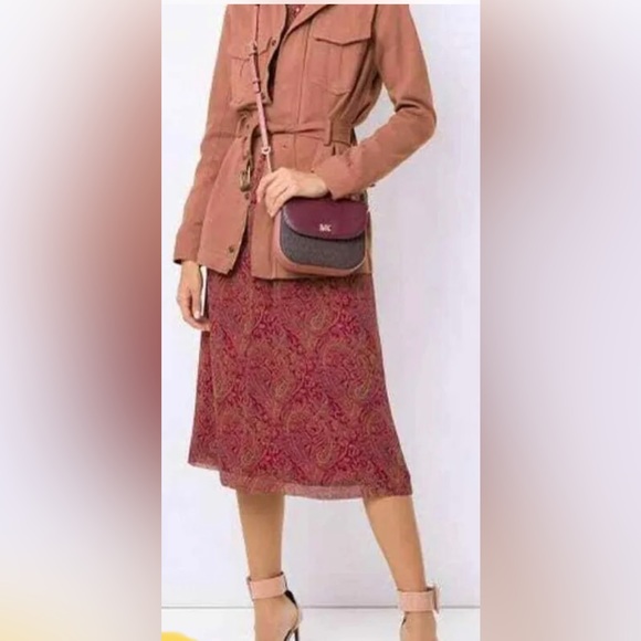 Michael Michael Kors NWT Half Dome Crossbody Rose and Matching beautiful… - Picture 14 of 16